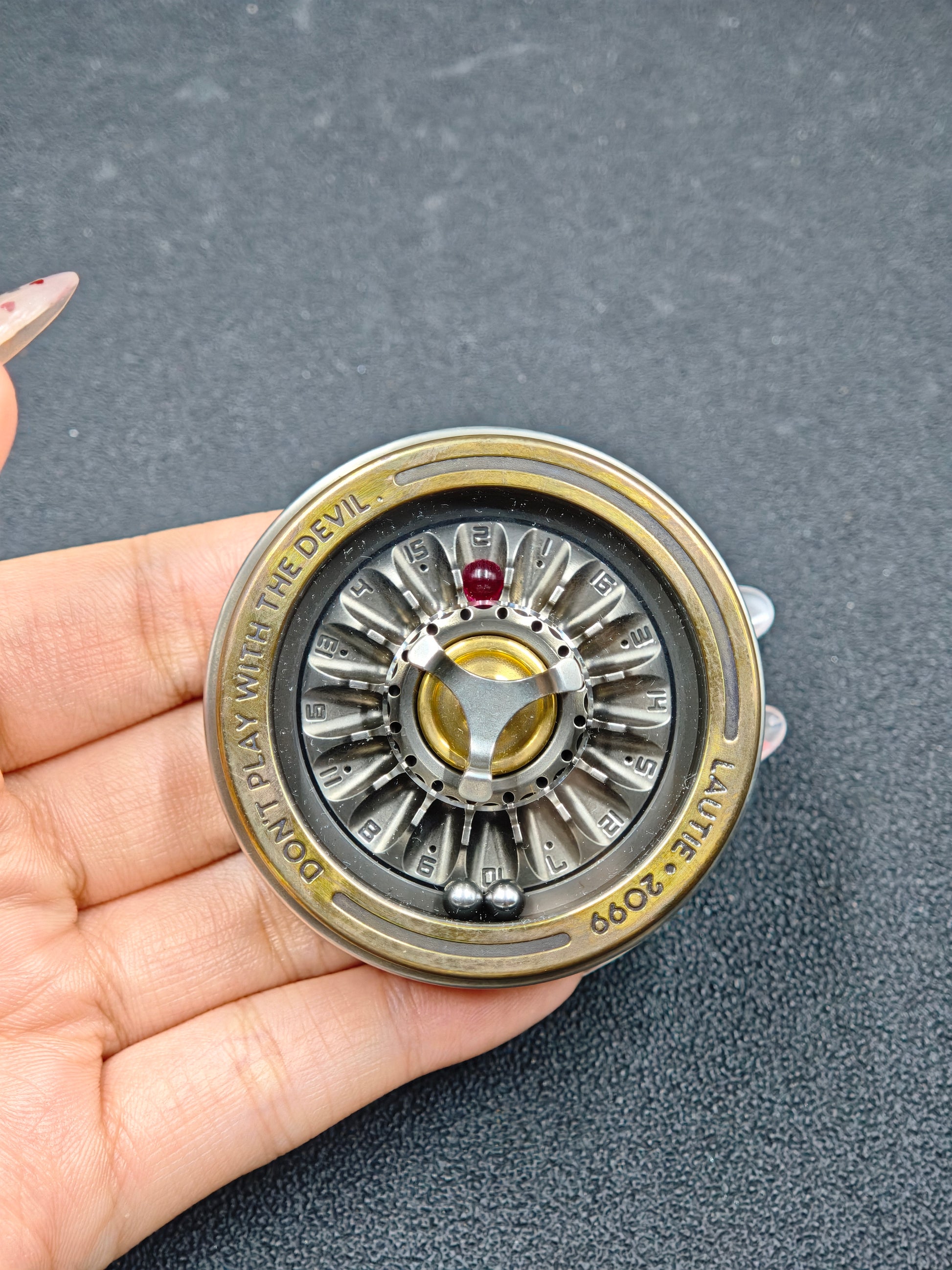 Carnival Roulette Cupronickel Brass