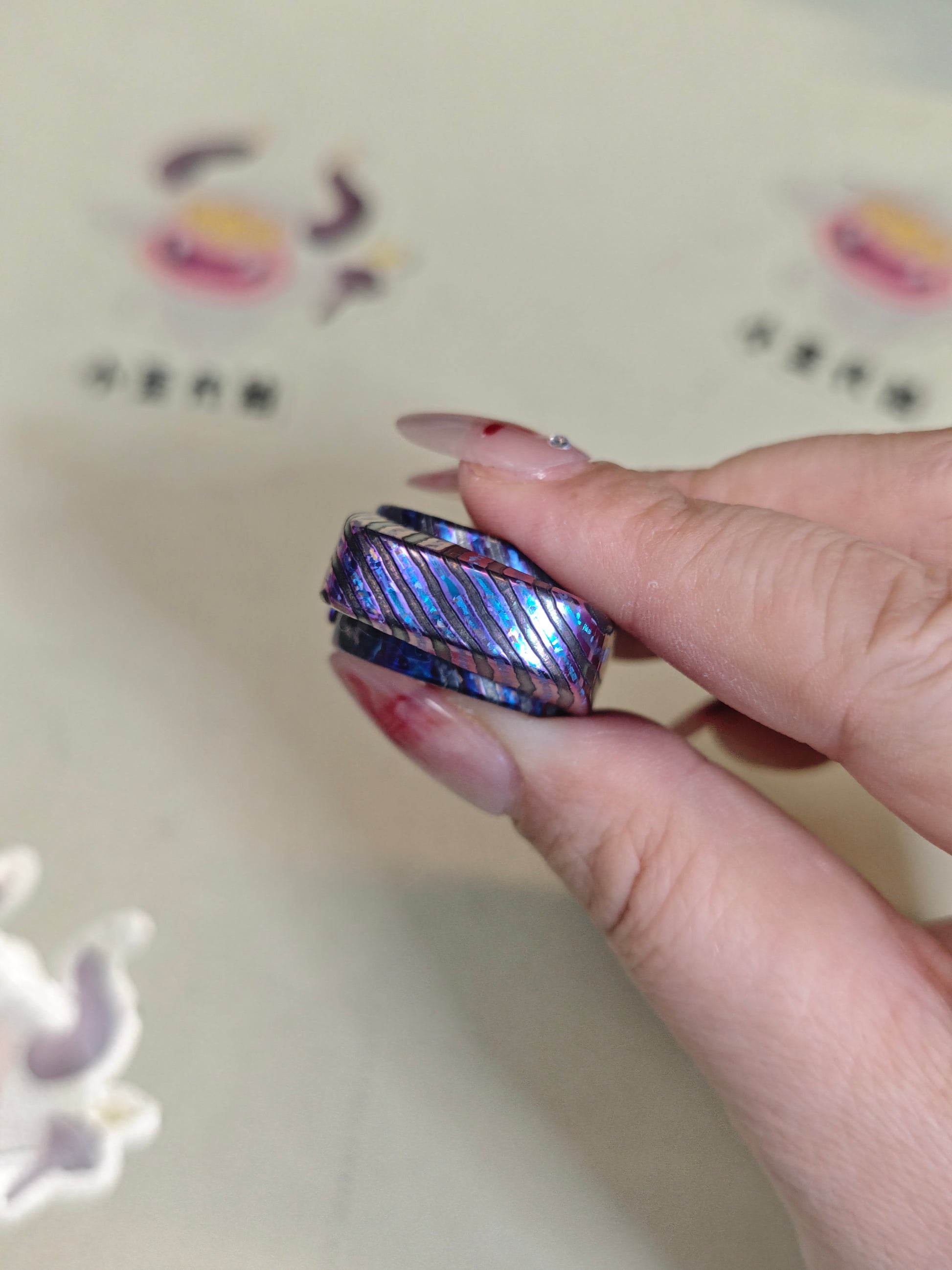 Premium Exquisite Cloud Crystallized Zirconium