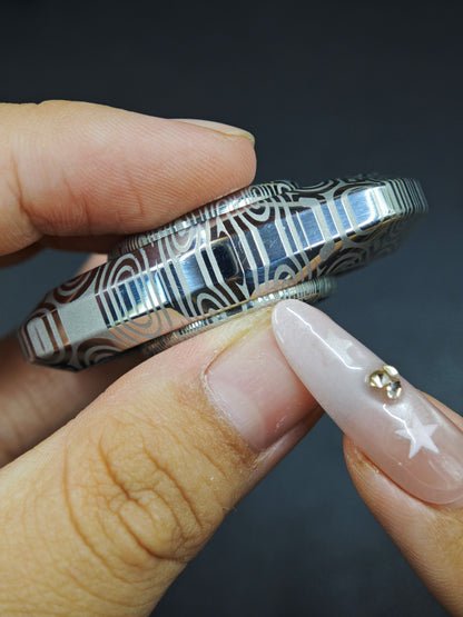 Mirror Eye Damasteel