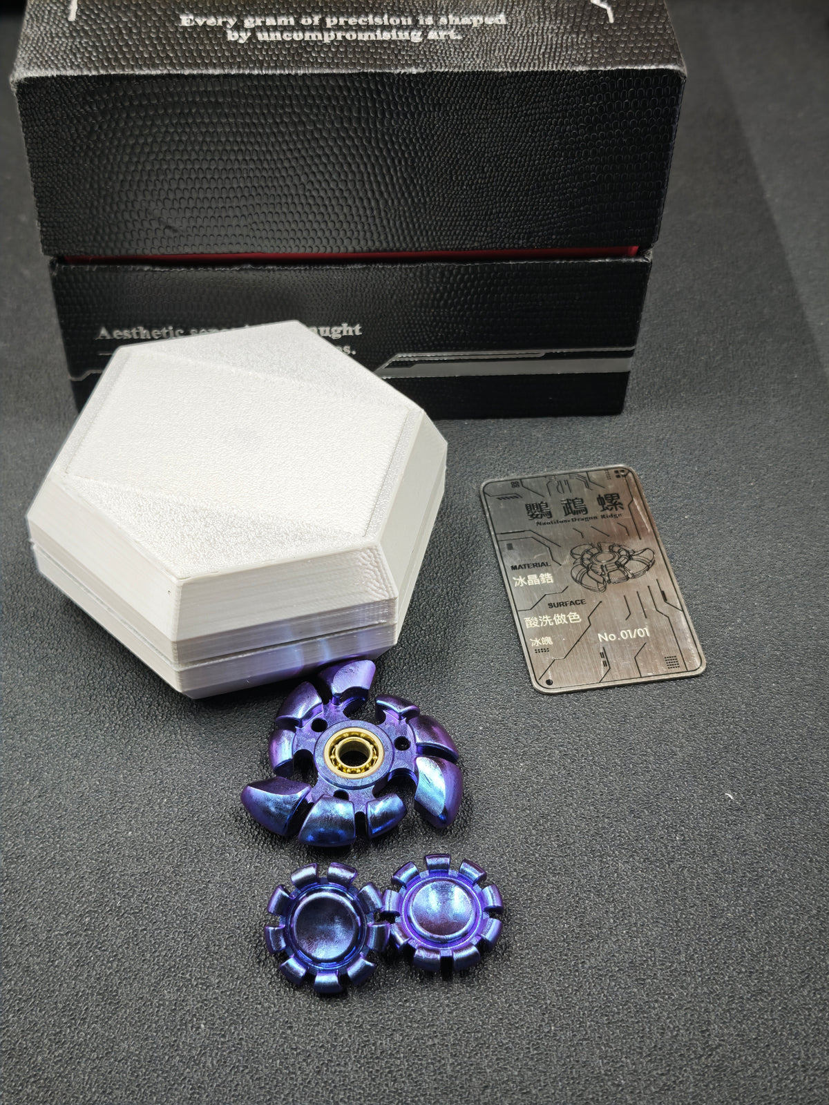 Nautilus Dragon Ridge Crystallized Zirconium