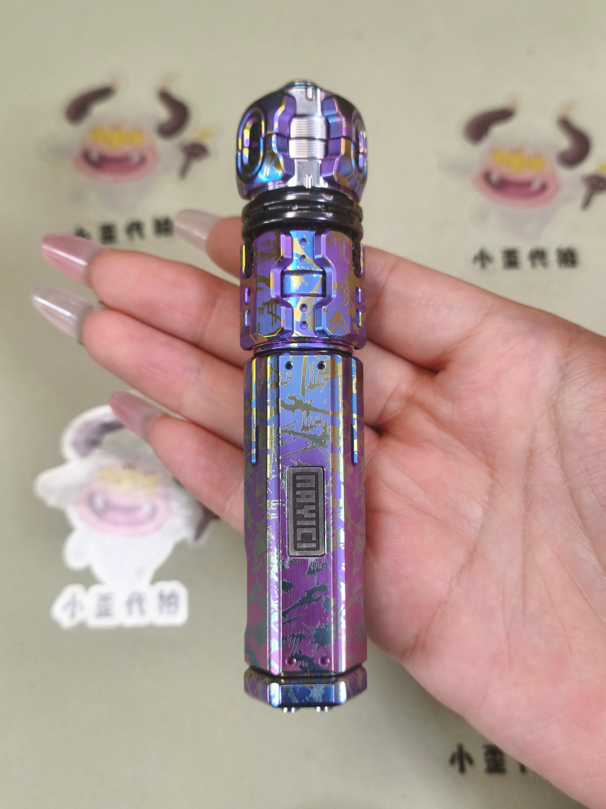 SHAKE Titanium Color-Anodized