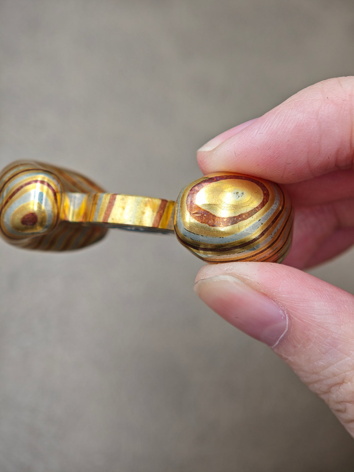 Edan Copper Mokume