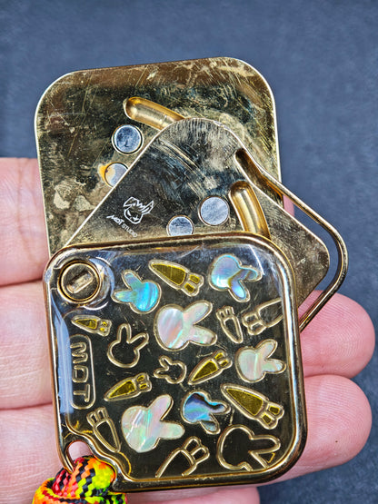 SNAP Zirconium Gold Plated Resin-Sealed