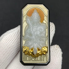 Guardian Buddha Zirconium Engraved