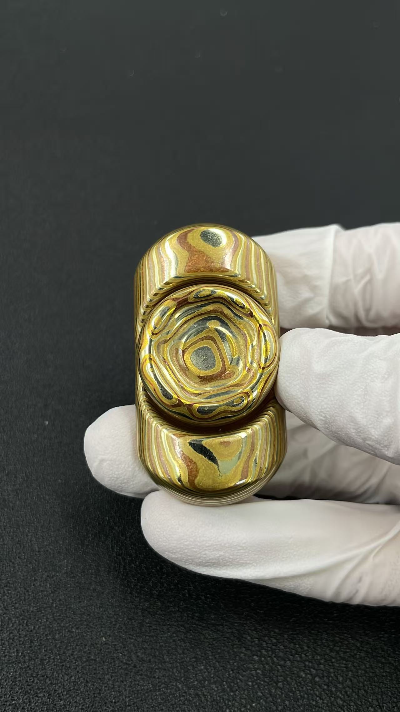 Origin Point Copper Mokume
