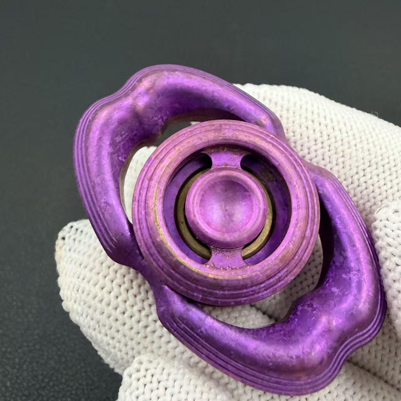 Obsidian Crystalized Crystallized Titanium Color-Anodized