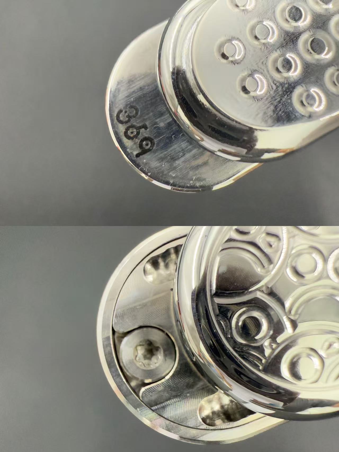 Top B Bubble Stainless Steel