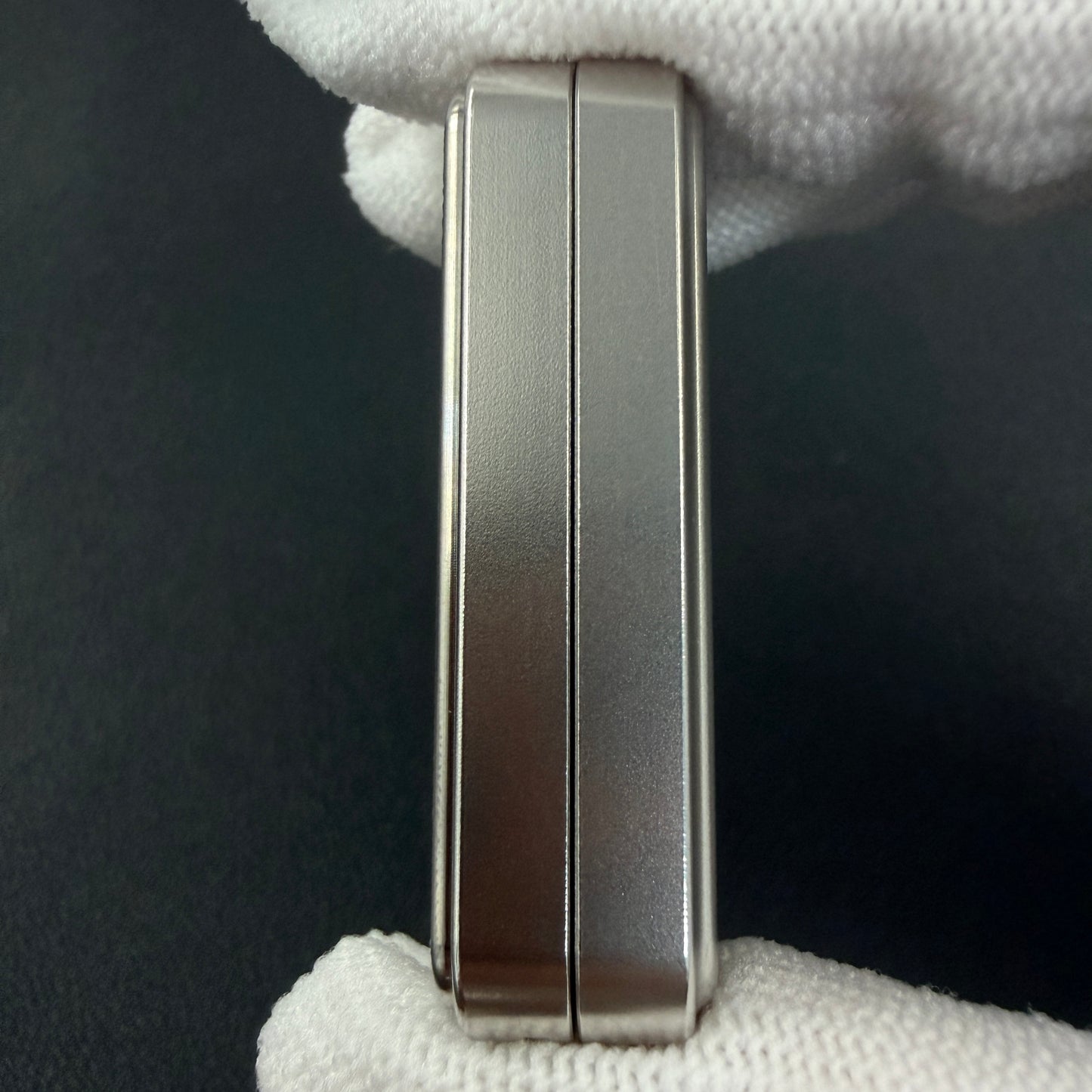 Guilloch Stainless Steel Titanium