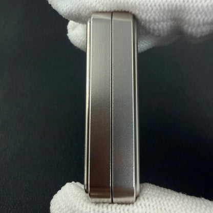 Guilloch Stainless Steel Titanium