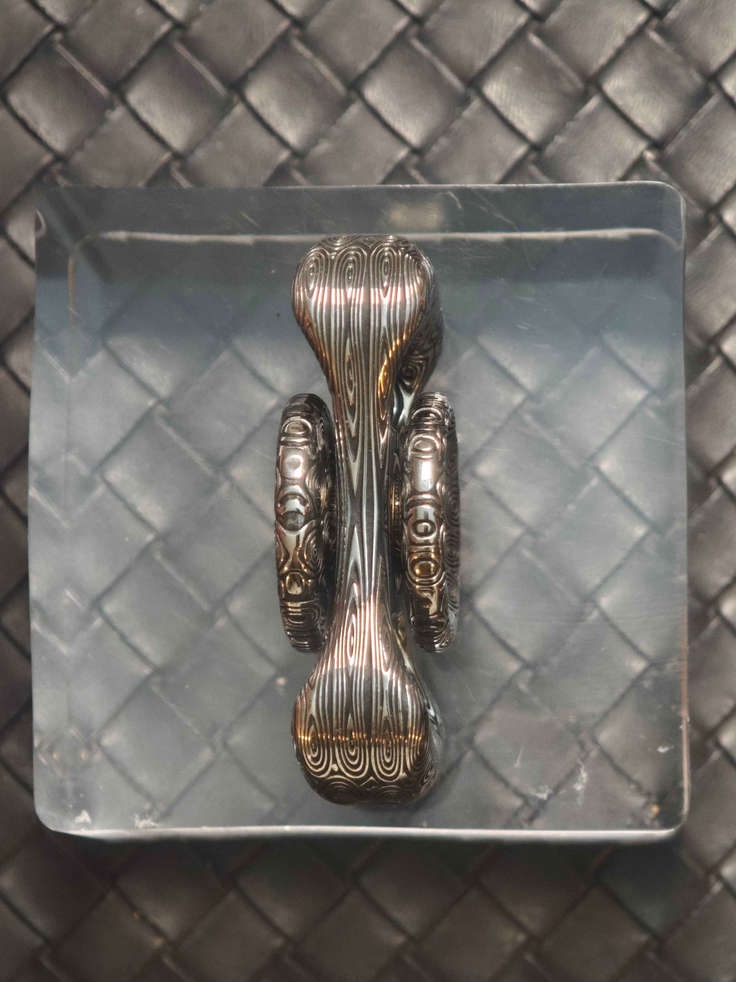 og Stainless Steel Etched