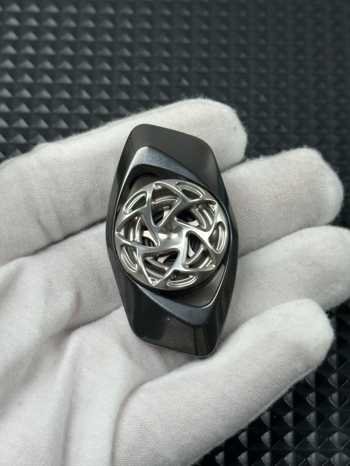 Sphere Puzzle Buckle Accessories Bearing Cap Zirconium Polished
