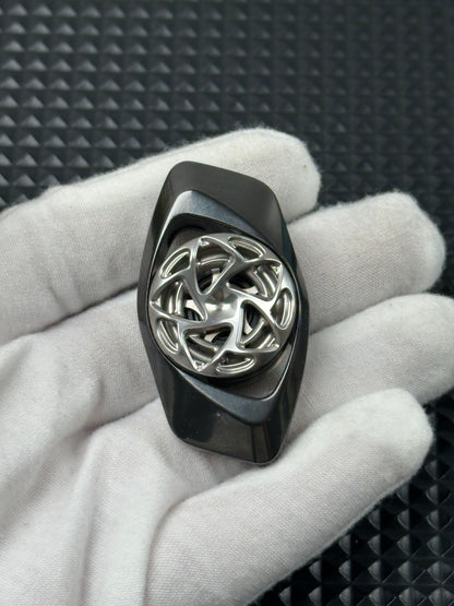 Sphere Puzzle Buckle Accessories Bearing Cap Zirconium Polished