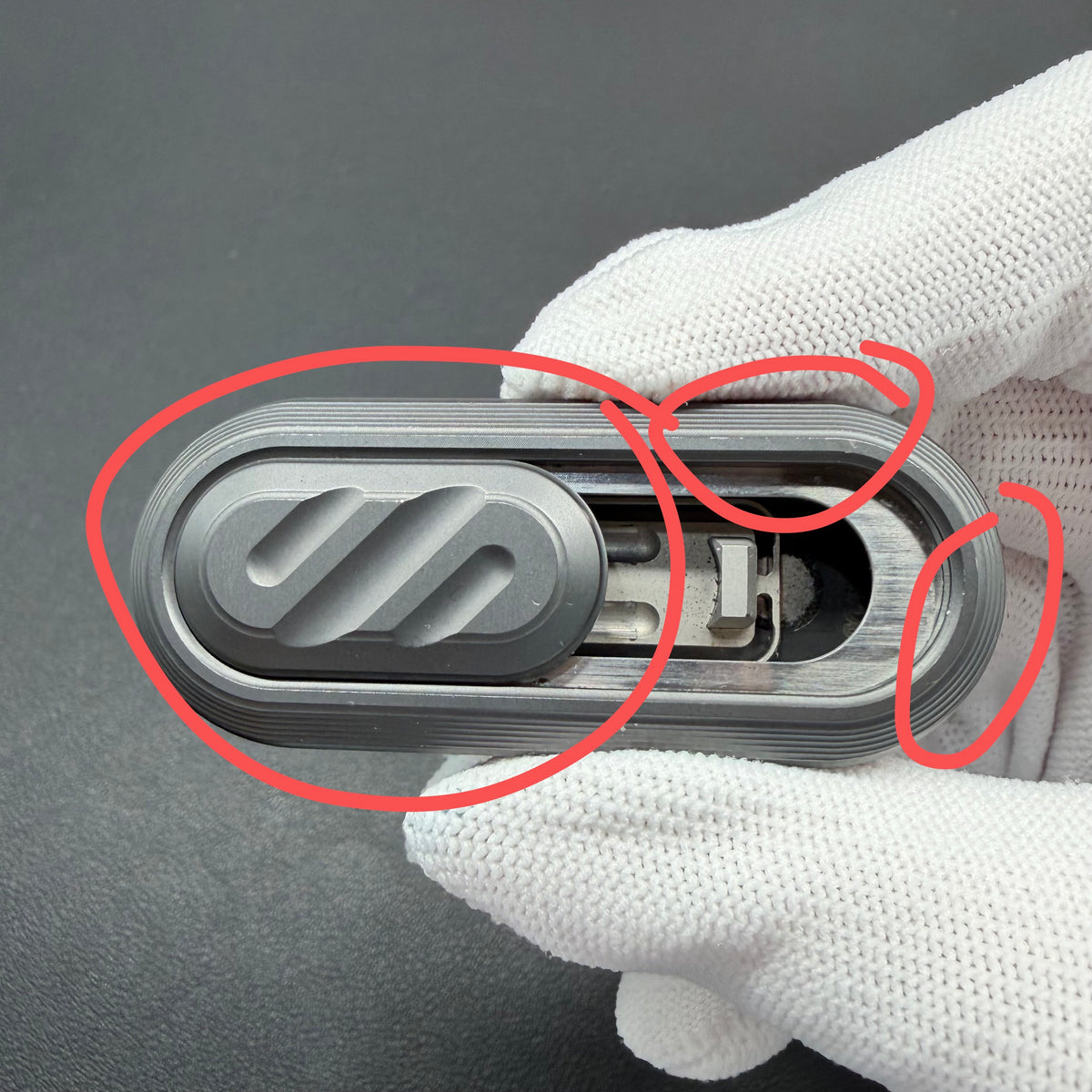 Popping Zirconium Blasted