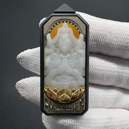 Guardian Buddha Zirconium Polished
