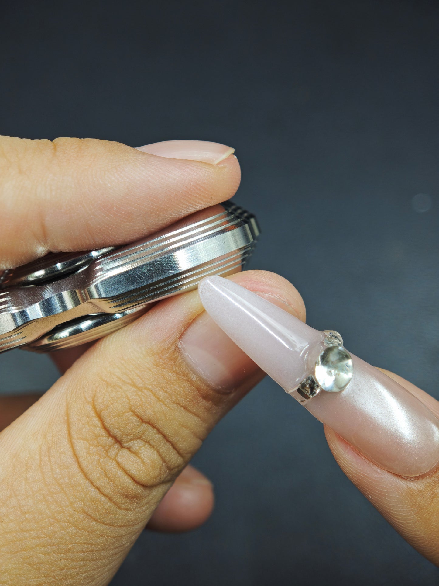 Obsidian Crystalized MINI Stainless Steel