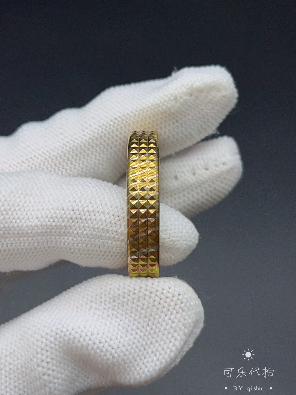 Paris Stud Mokume