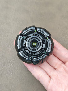 Pillbug Shell Opening Zirconium Color-Anodized Polished