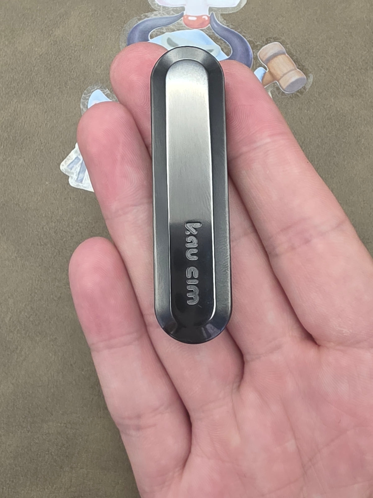 Spice Pin Zirconium Polished