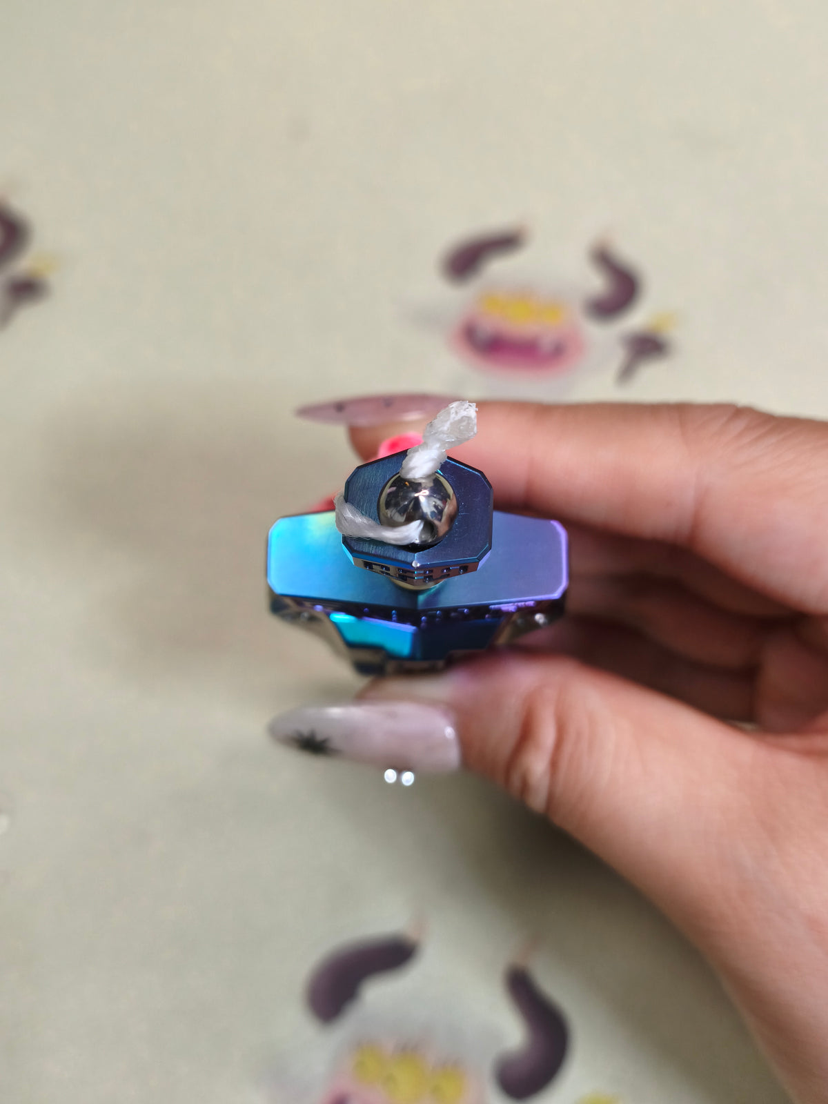 Taia Sword Zirconium Oil Slick