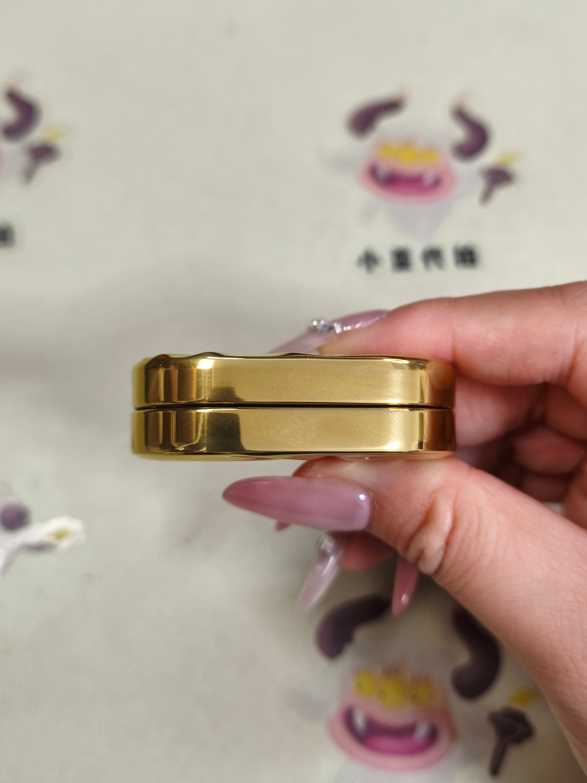 Ripple 2.0 Stainless Steel Gold Plated