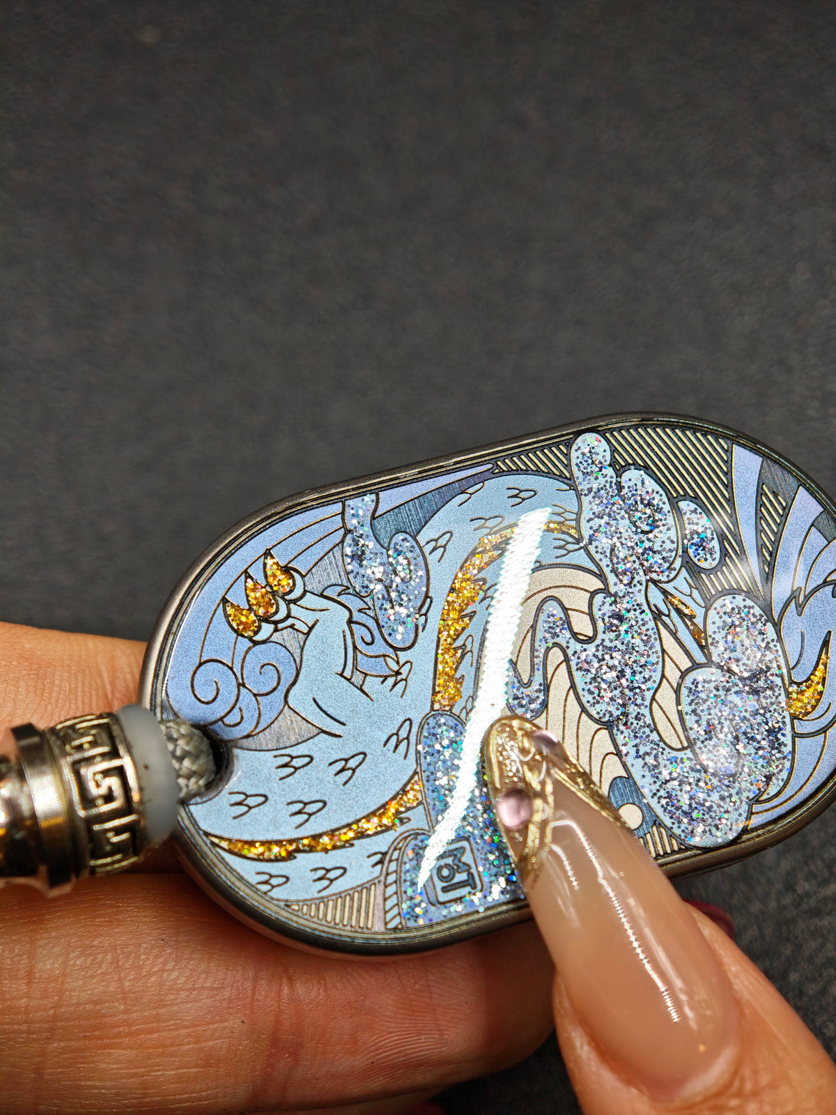 Dragon Rhythm Titanium Resin-Sealed