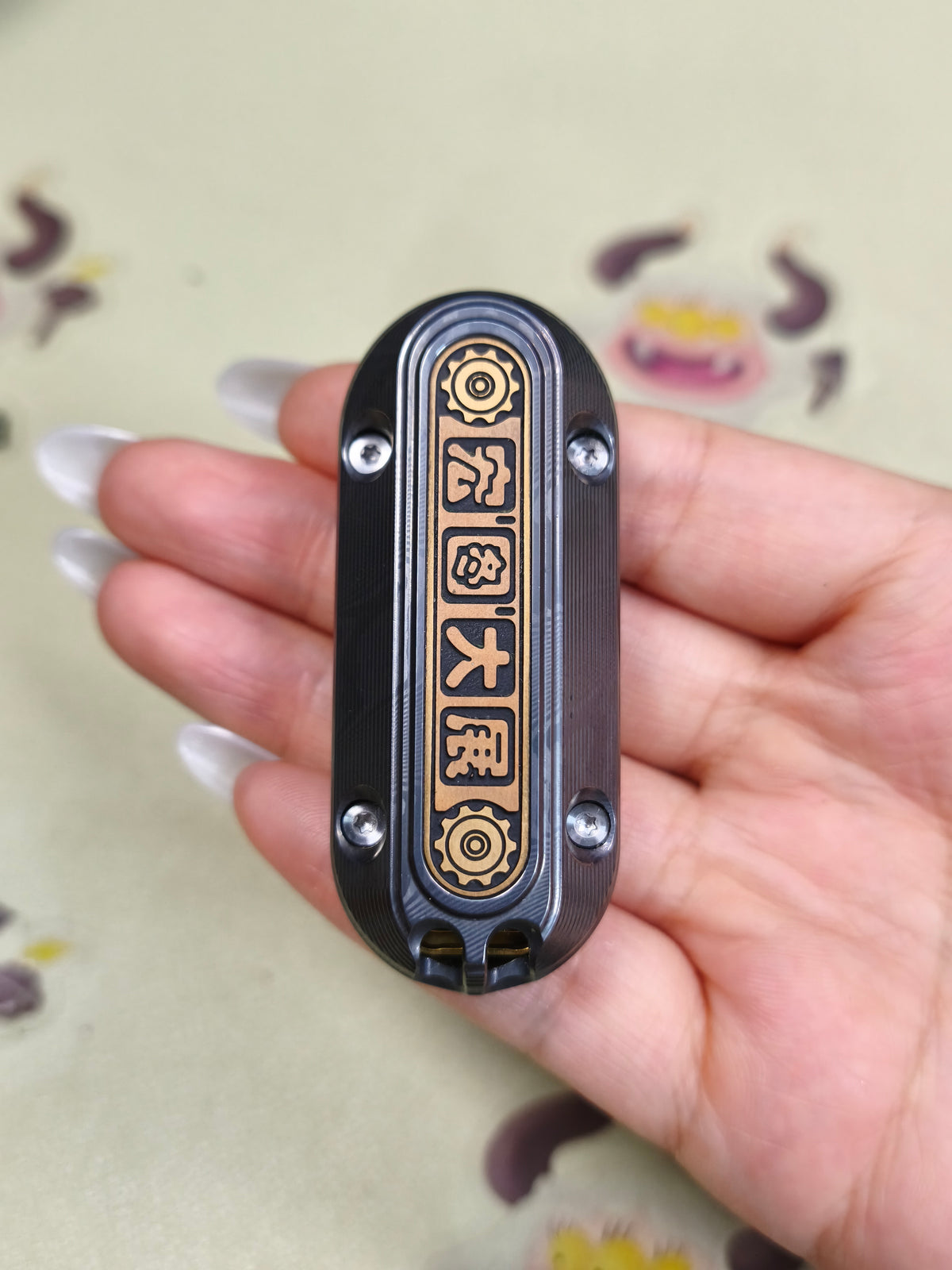 Popping Damasteel PVD Coated