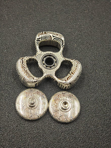 Three-Leaf Horizon Damasteel
