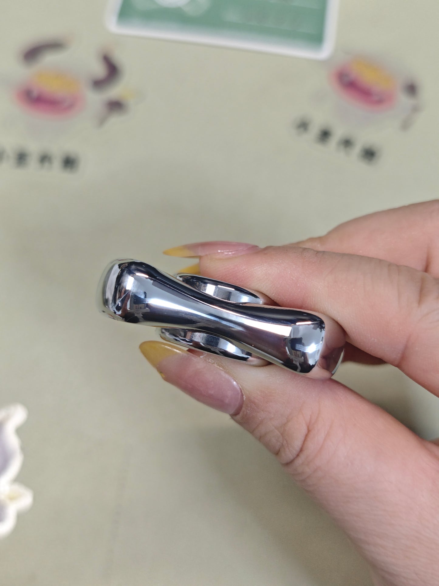 Folding Leaf Mini Stainless Steel