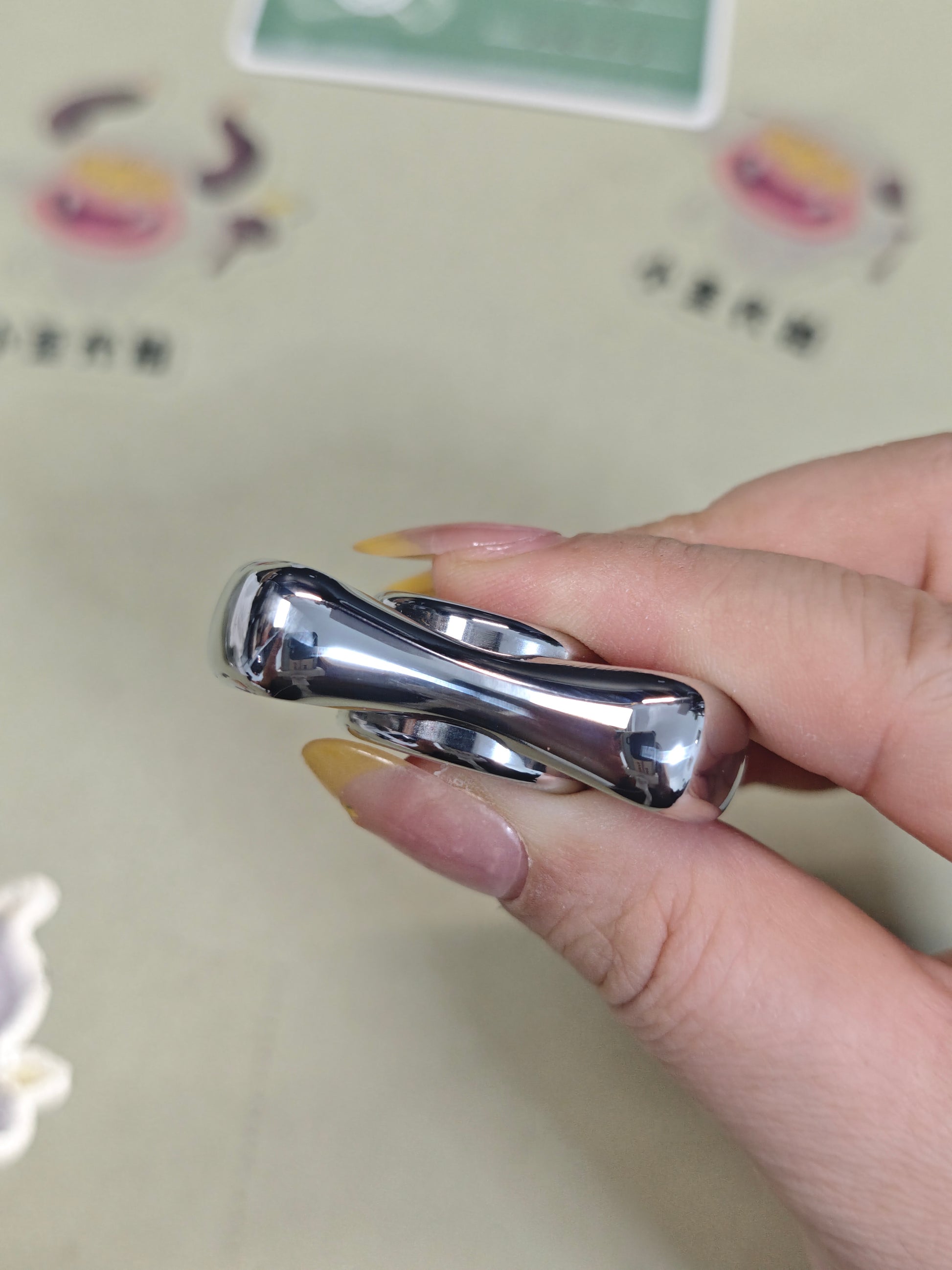 Folding Leaf Mini Stainless Steel