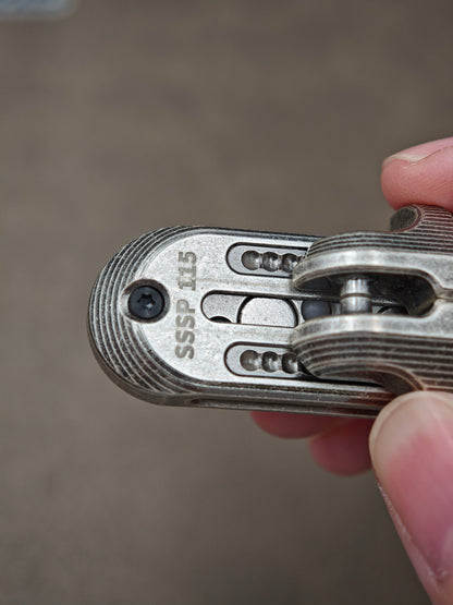 Exoskeleton Magnetic Mechanical Stainless Steel Distressed