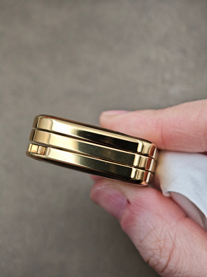 SNAP Zirconium Gold Plated Resin-Sealed