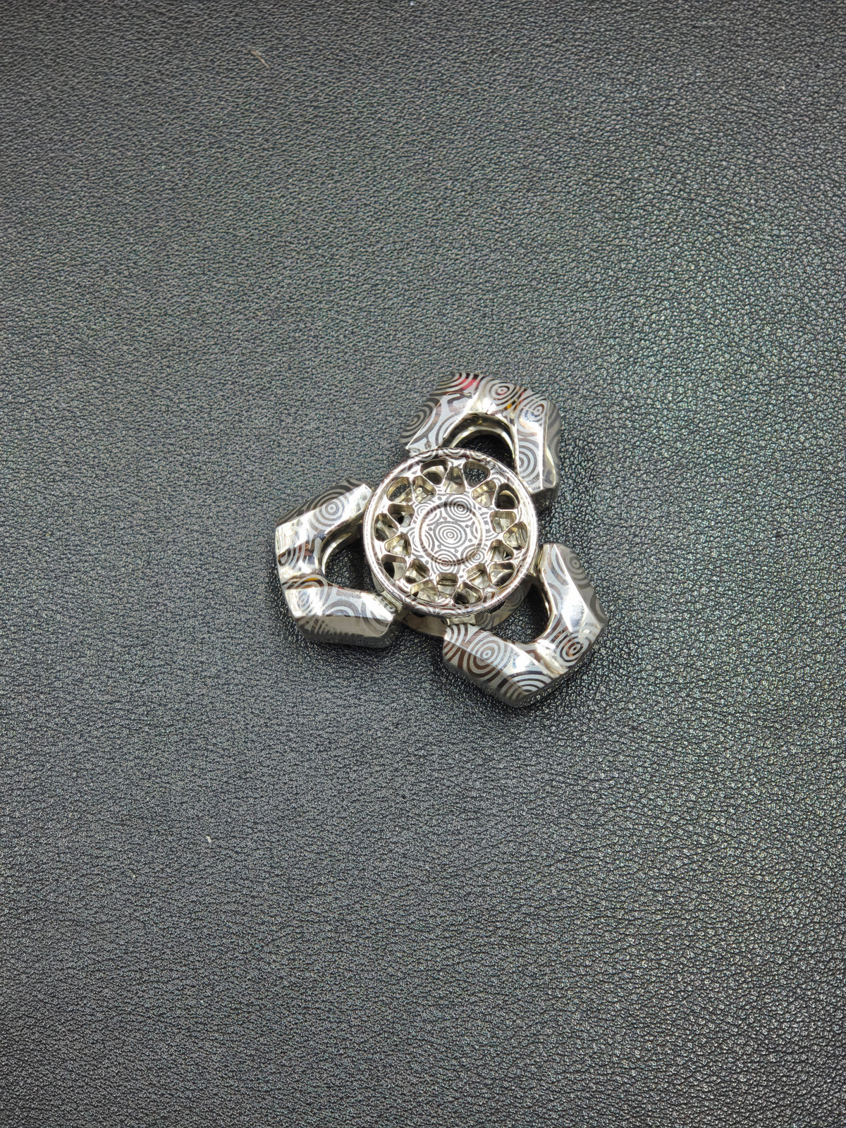 Explorer Damasteel Etched Polished