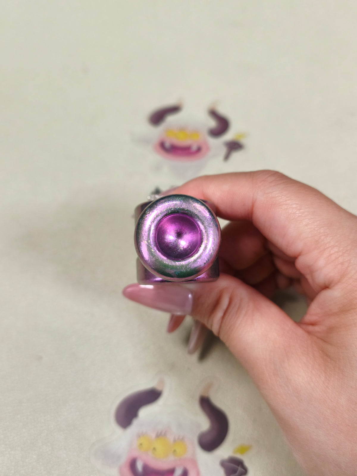 Spin Crystallized Titanium