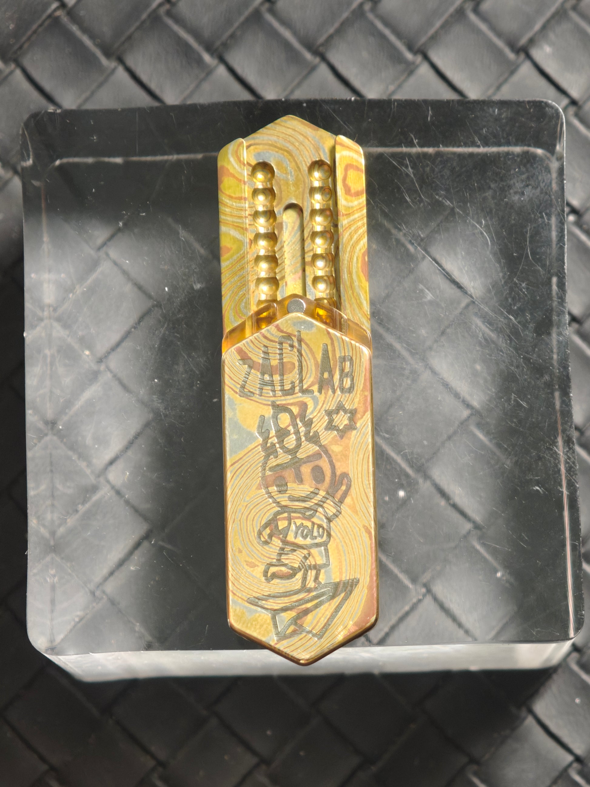 Plane Mokume Copper