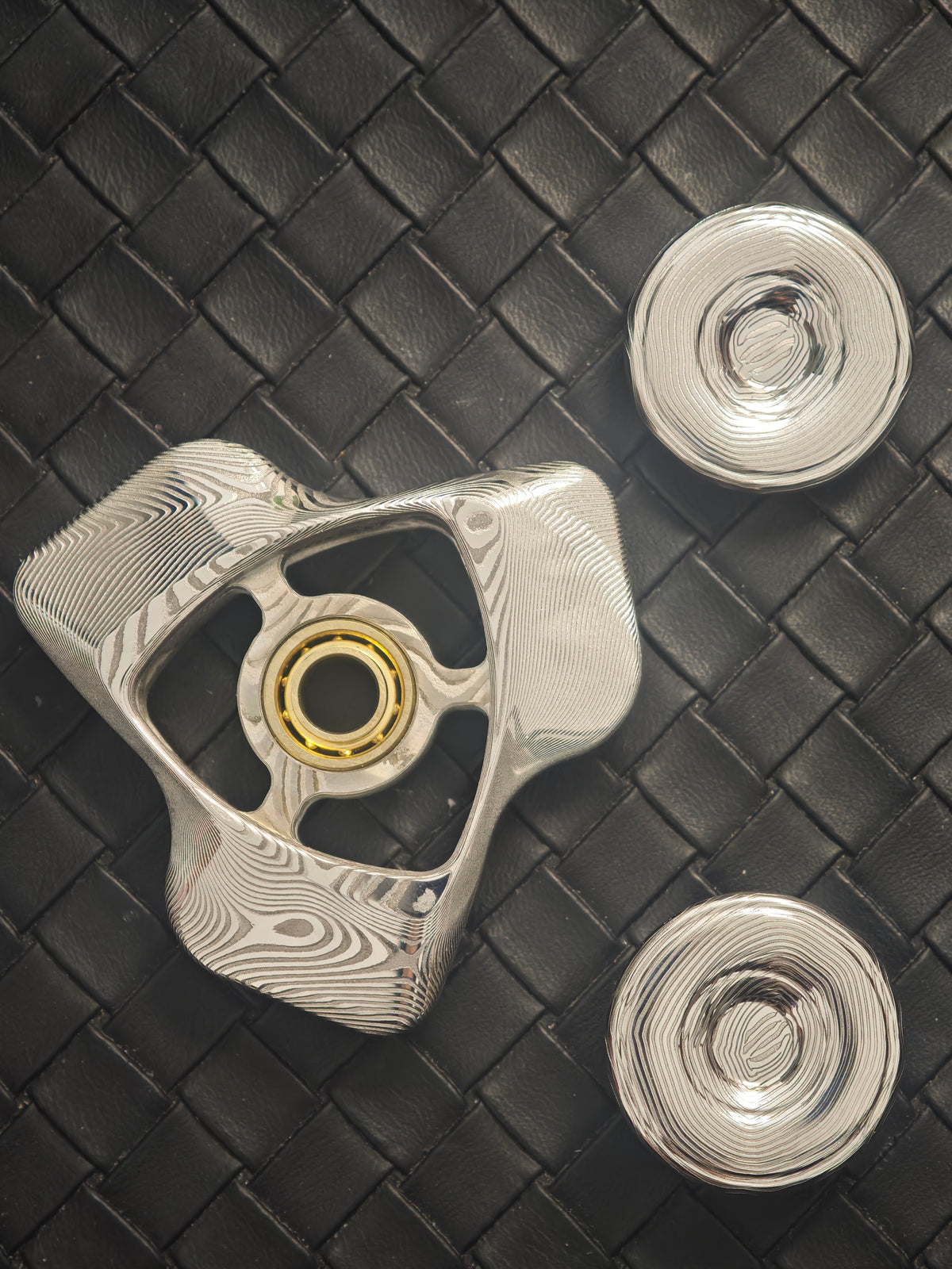 Phantom Dual Leaf Damasteel