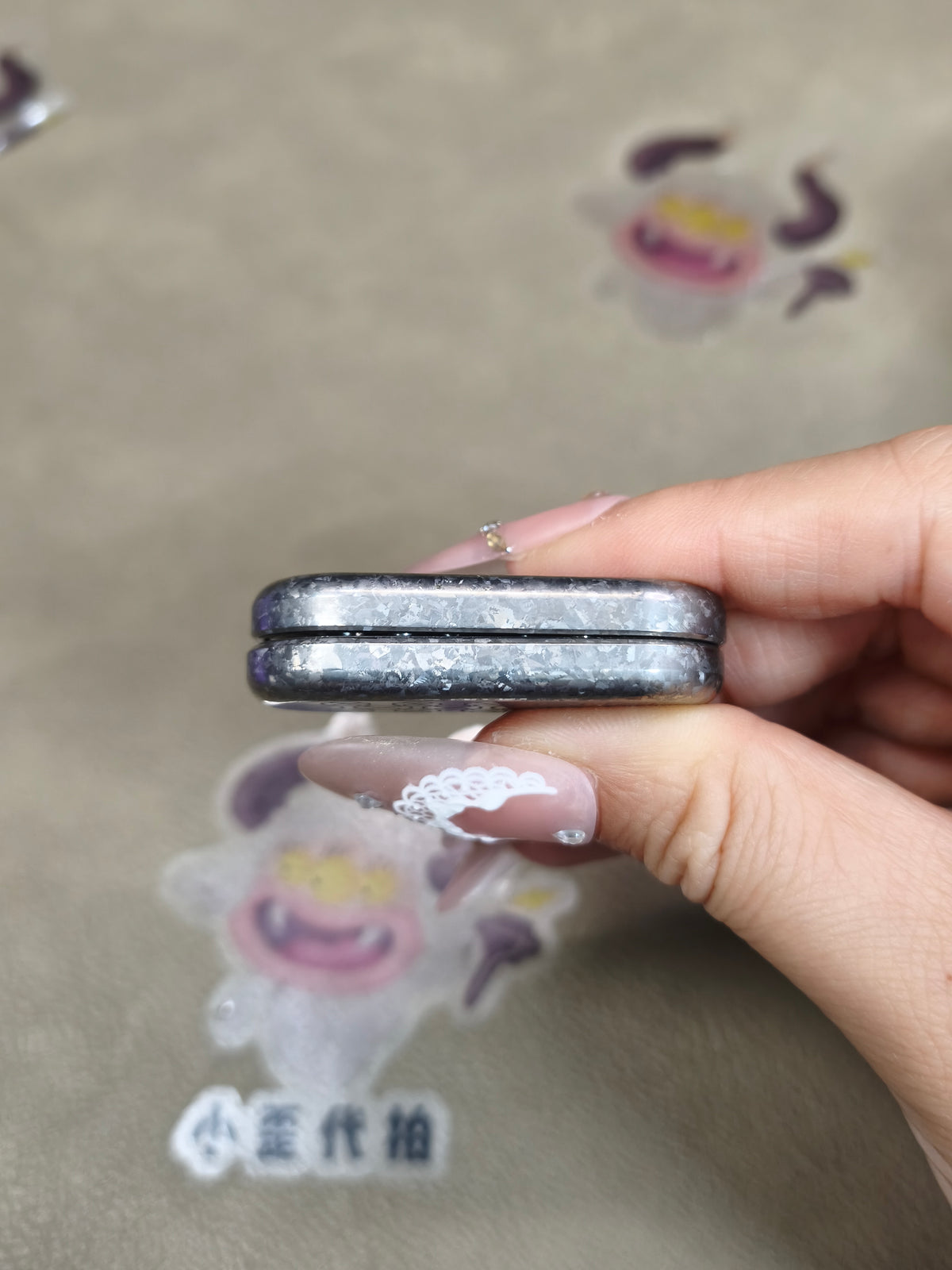 Top B Valentines Crystallized Titanium