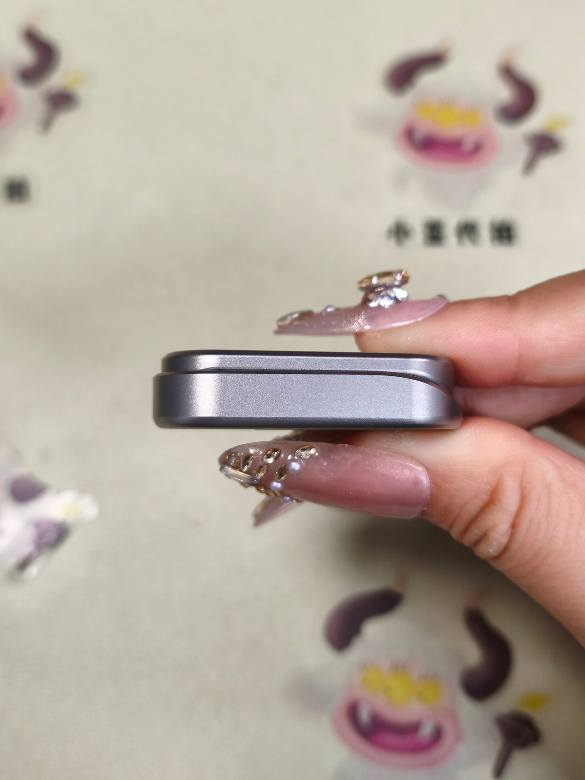 Magpie Luck Titanium Engraved