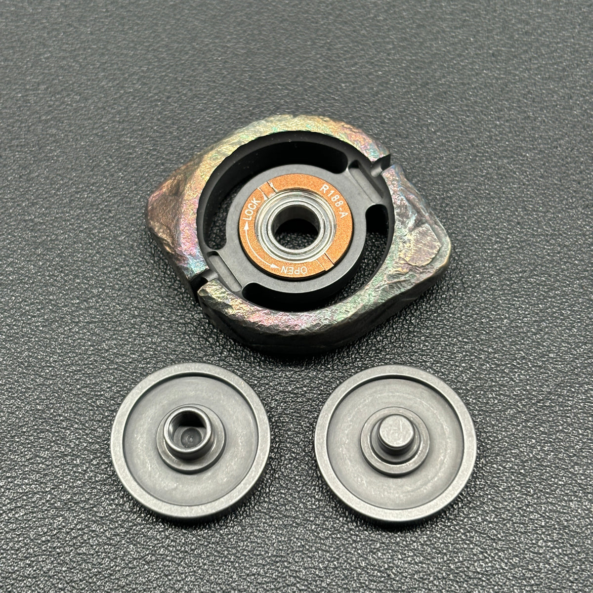 BIT 04 Zirconium Stone Textured Engraved