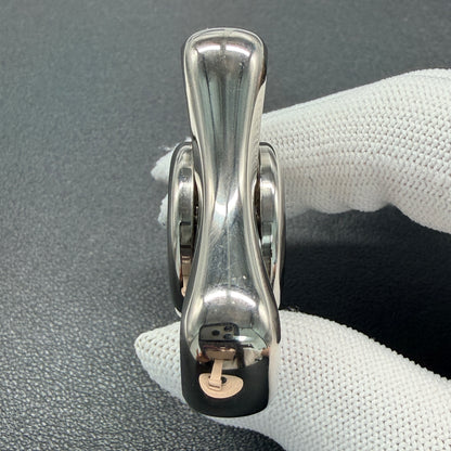Folding Leaf Mini Titanium Polished