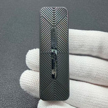 Tita Zirconium Color-Anodized Engraved Polished