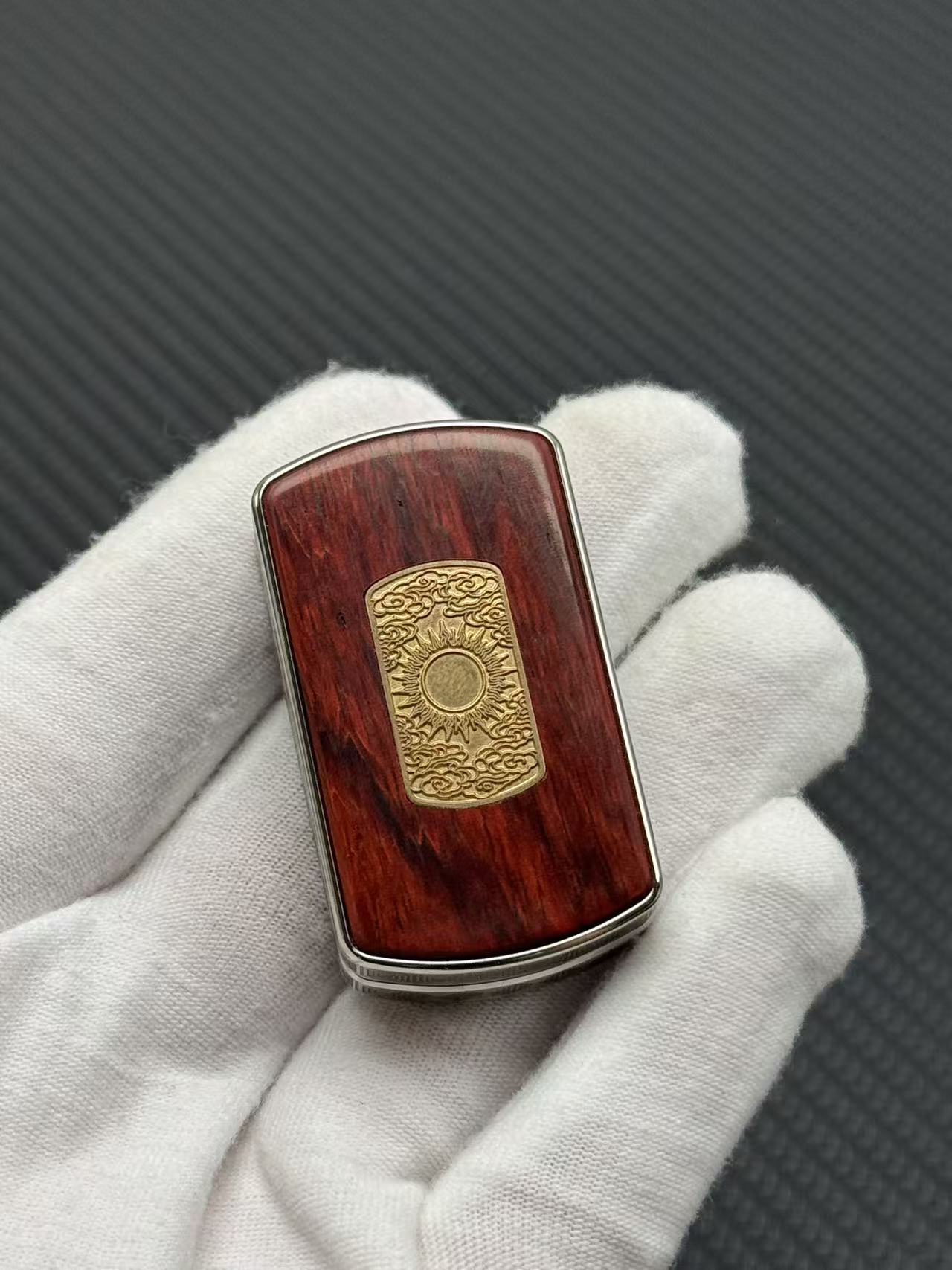 Root Three Copper Engraved
