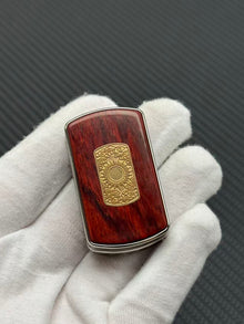 Root Three Copper Engraved