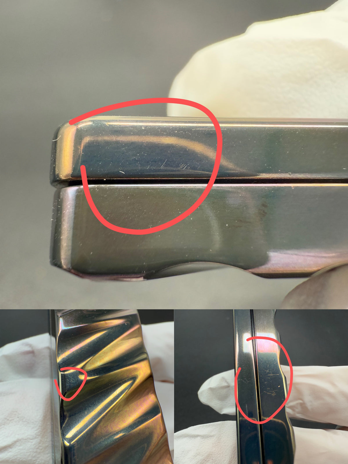 Tita Zirconium Color-Anodized Polished