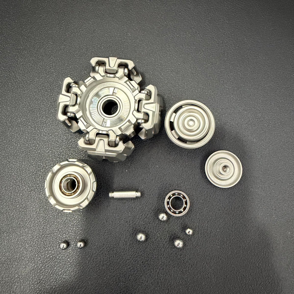 Ancient Iron Shell Opening Titanium Blasted