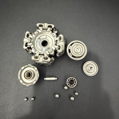 Ancient Iron Shell Opening Titanium Blasted