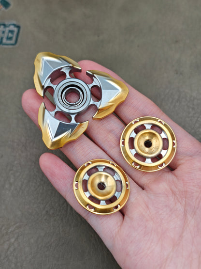 Dragon Pearl Stainless Steel Gold Plated Machine Finished