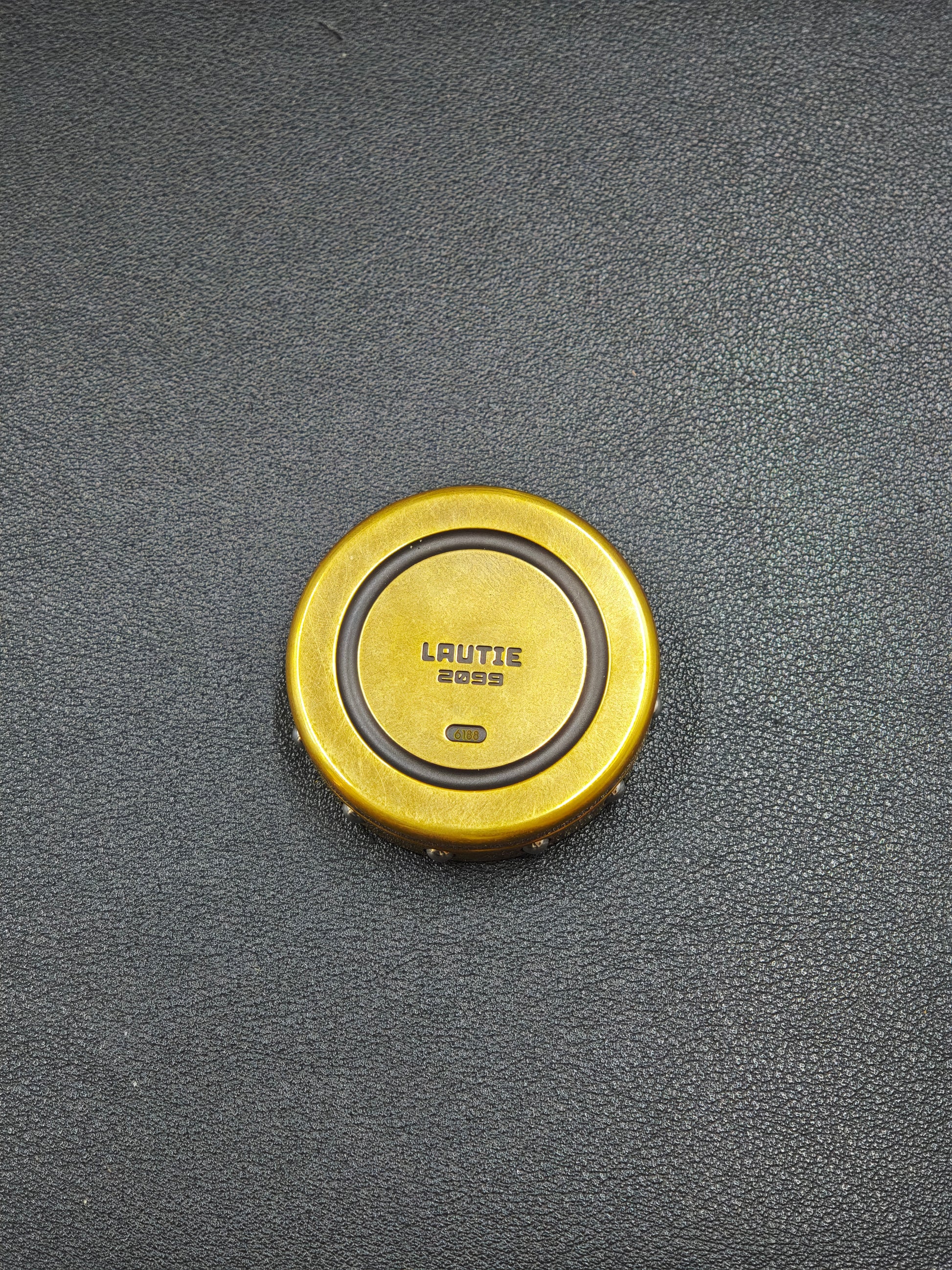 Dealer Button Brass