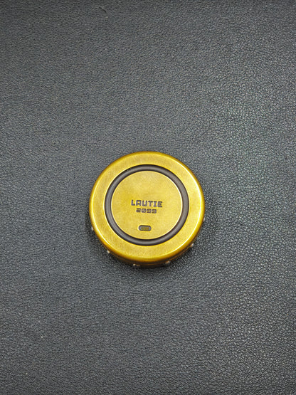 Dealer Button Brass