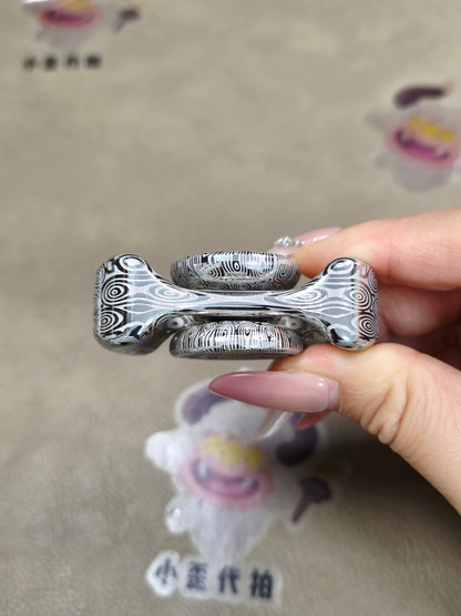 Two-Leaf Horizon Mega Damasteel