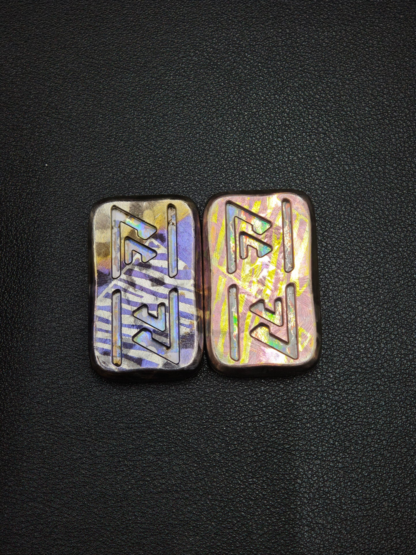 Boundary Mountain Crystallized Titanium